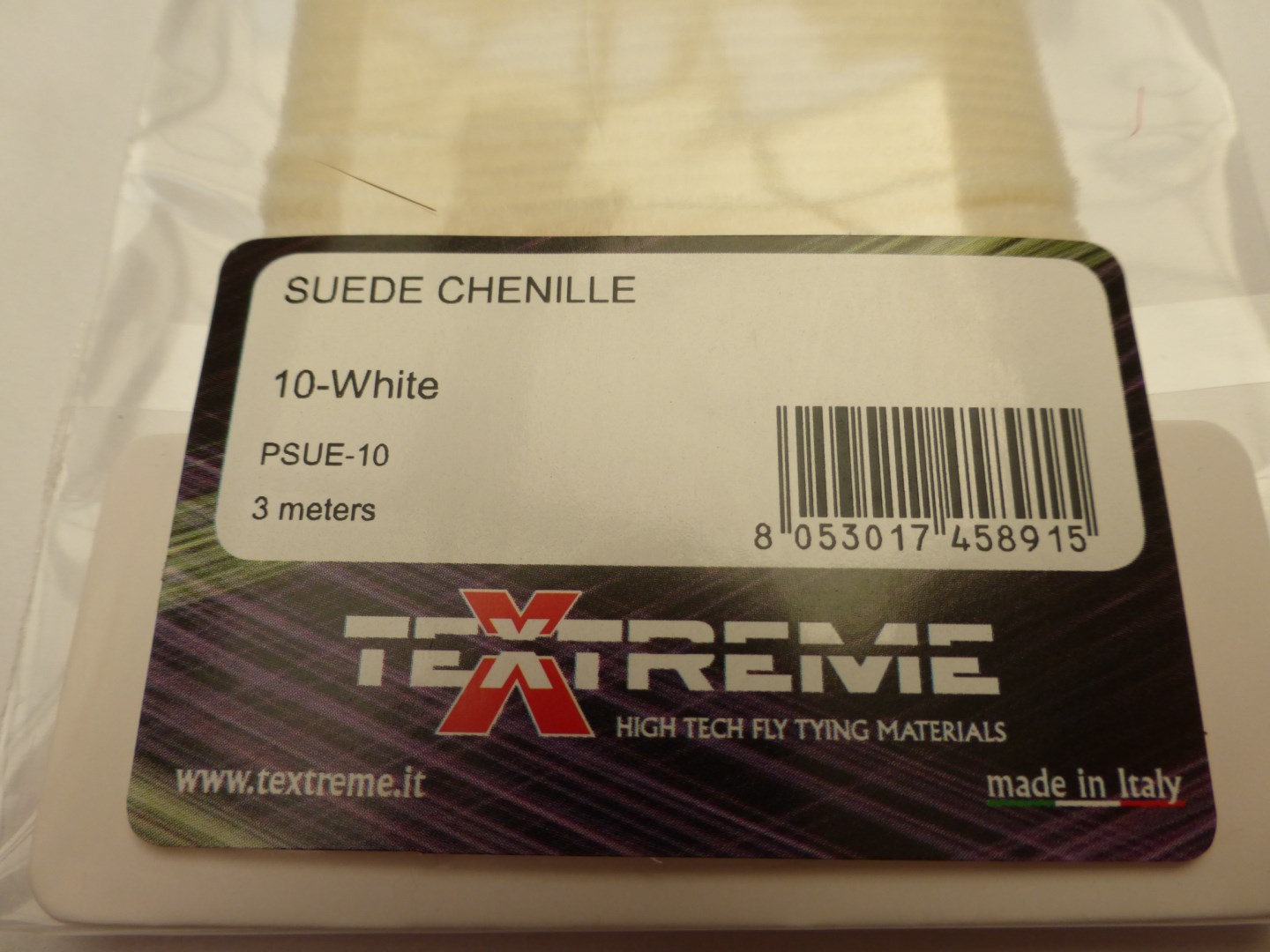 Suede Chenille - 10 White